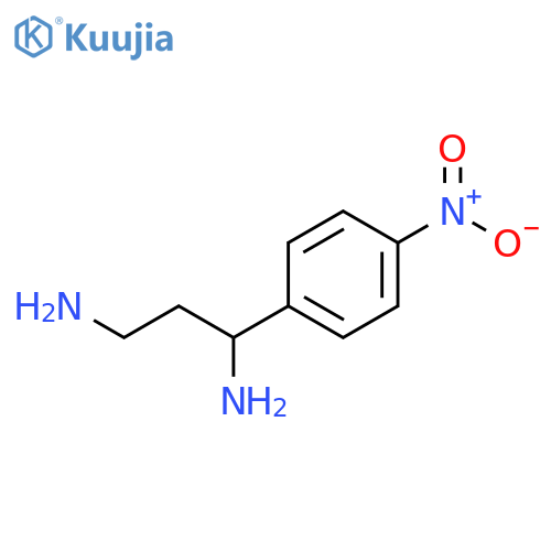 1,3-Propanediamine, 1-(4-nitrophenyl)- structure