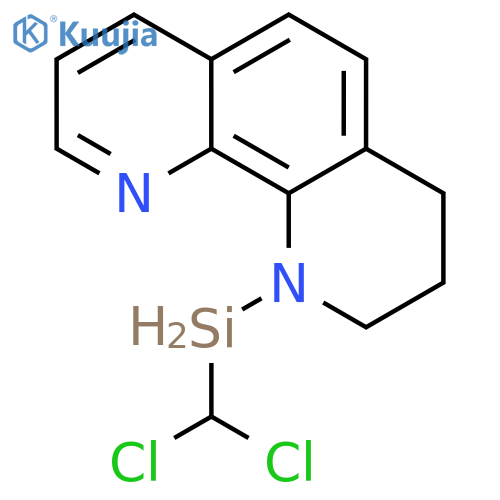 1,10-Phenanthroline, 1-(dichloromethylsilyl)-1,2,3,4-tetrahydro- structure
