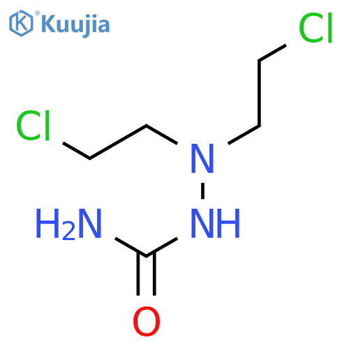 Hydrazinecarboxamide,2,2-bis(2-chloroethyl)- structure
