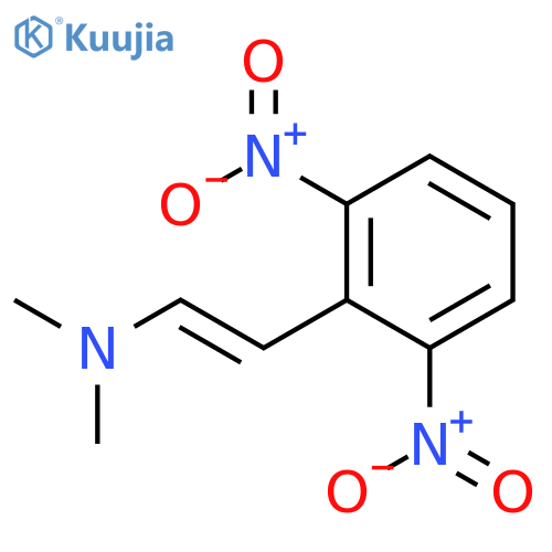 Ethenamine, 2-(2,6-dinitrophenyl)-N,N-dimethyl-, (E)- structure