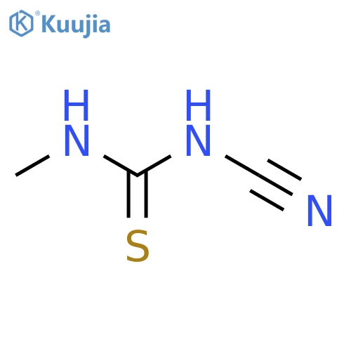3-cyano-1-methylthiourea structure