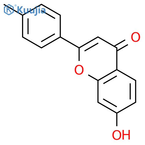 7-hydroxy-2-(4-methylphenyl)-4H-chromen-4-one structure
