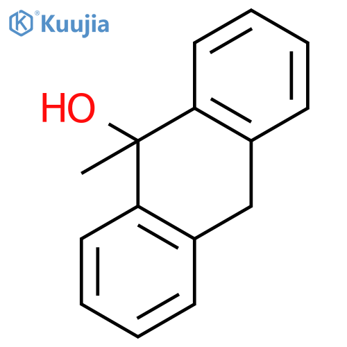 9-ANTHRACENOL, 9,10-DIHYDRO-9-METHYL- structure