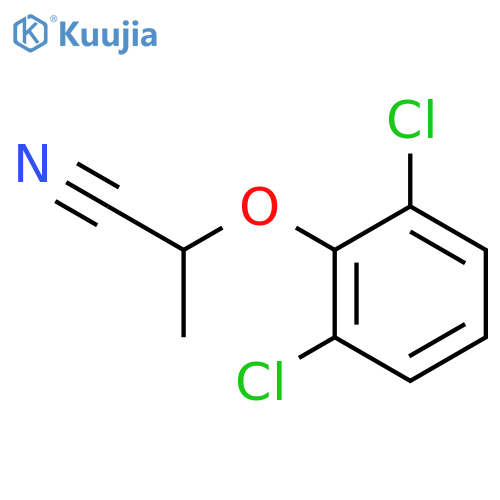 2-(2',6'-Dichlorophenoxy)propionitrile structure