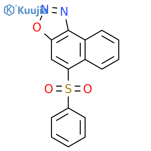 5-(Benzenesulfonyl)naphtho[1,2-D][1,2,3]oxadiazole structure