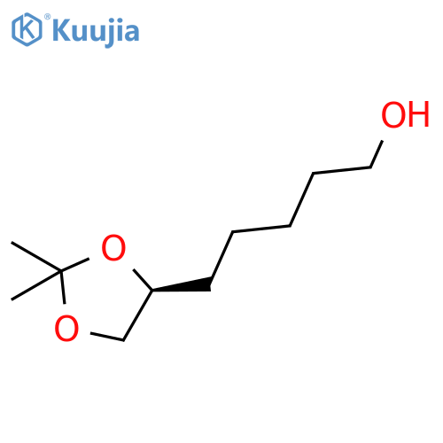 1,3-Dioxolane-4-pentanol,2,2-dimethyl-, (S)- (9CI) structure