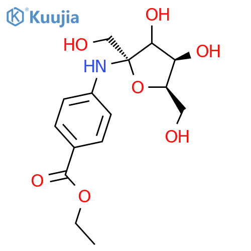 Benzocaine N-D-Fructoside structure