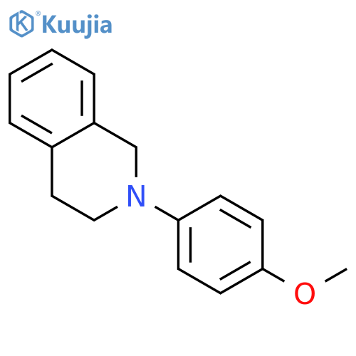 2-(4-Methoxyphenyl)-1,2,3,4-tetrahydroisoquinoline structure