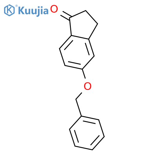 5-(Benzyloxy)-2,3-dihydro-1H-inden-1-one structure