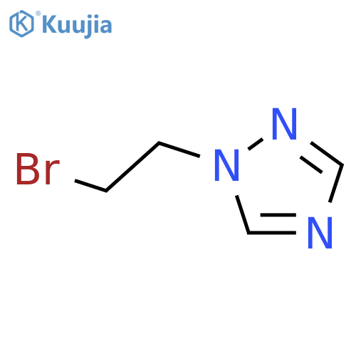 1-(2-Bromoethyl)-1H-1,2,4-triazole hydrobromide structure