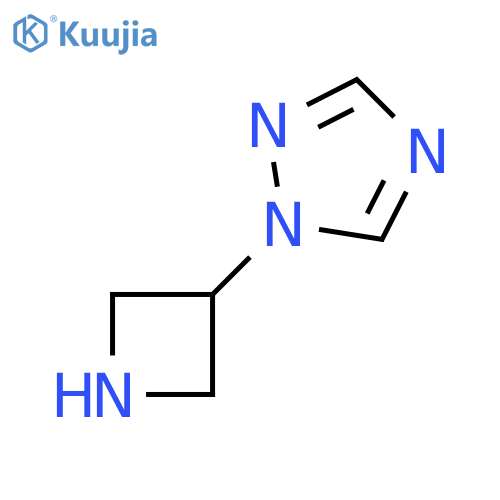 1-(azetidin-3-yl)-1H-1,2,4-triazole structure
