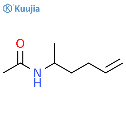 Acetamide, N-(1-methyl-4-pentenyl)- structure