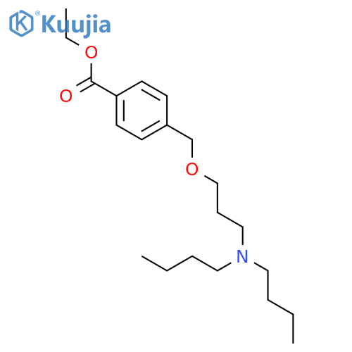 ethyl 4-{[3-(dibutylamino)propoxy]methyl}benzoate structure