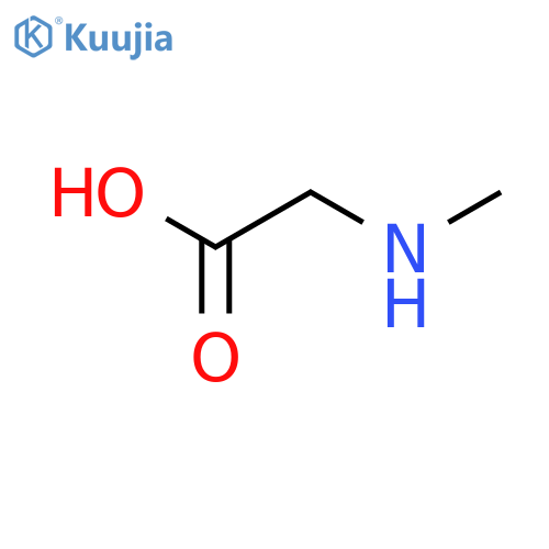 N-METHYLAMINOACETIC ACID structure