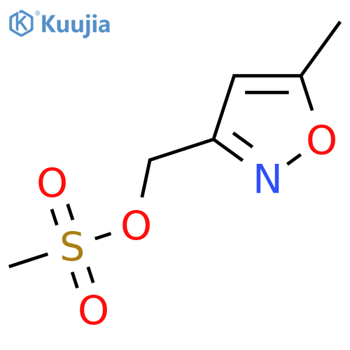 (5-Methylisoxazol-3-yl)methyl Methanesulfonate structure