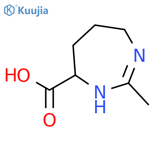 1H-1,3-Diazepine-7-carboxylicacid, 4,5,6,7-tetrahydro-2-methyl-, (7S)- structure