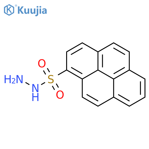 1-Pyrenesulfonic acid,hydrazide structure