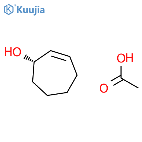 2-CYCLOHEPTEN-1-OL, ACETATE, (1S)- structure