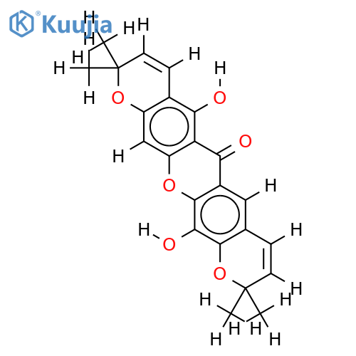 pyranojacaeubin structure