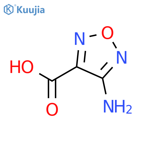 4-Amino-1,2,5-oxadiazole-3-carboxylic acid structure