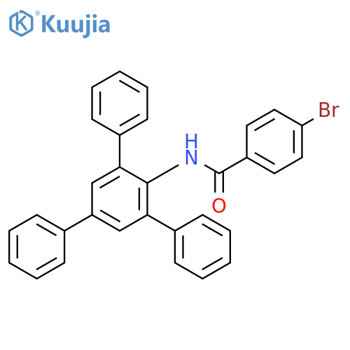 Benzamide, 4-bromo-N-(5'-phenyl[1,1':3',1''-terphenyl]-2'-yl)- structure