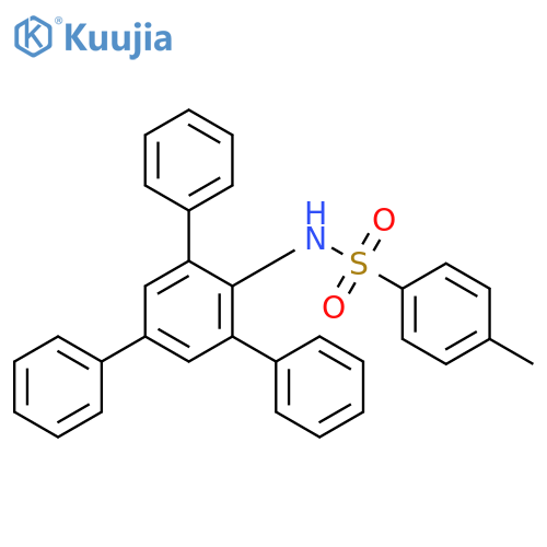 Benzenesulfonamide, 4-methyl-N-(5'-phenyl[1,1':3',1''-terphenyl]-2'-yl)- structure