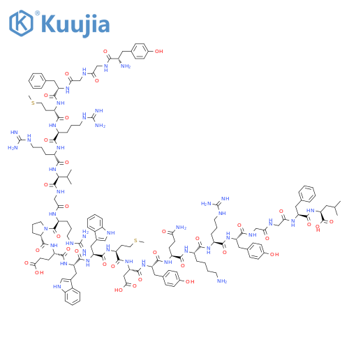 Peptide E (cattleadrenal medulla) (9CI) structure