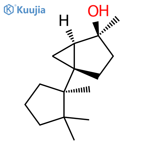 Bicyclo[3.1.0]hexan-2-ol, 2-methyl-5-[(1R)-1,2,2-trimethylcyclopentyl]-, (1R,2S,5R)- structure