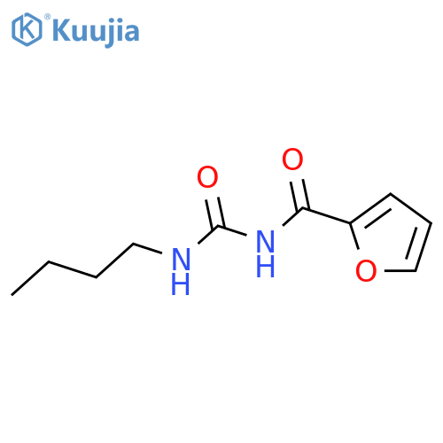 2-Furancarboxamide,N-[(butylamino)carbonyl]- structure