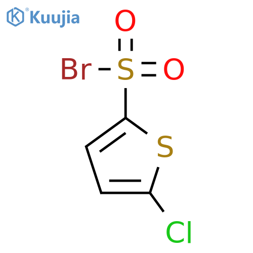 2-Thiophenesulfonyl bromide, 5-chloro- structure