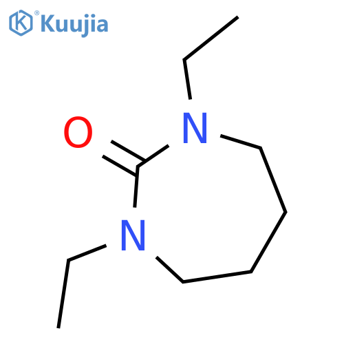 2H-1,3-Diazepin-2-one, 1,3-diethylhexahydro- structure