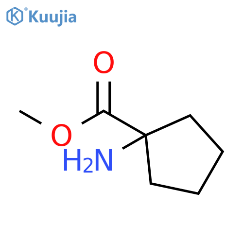 methyl 1-aminocyclopentane-1-carboxylate structure
