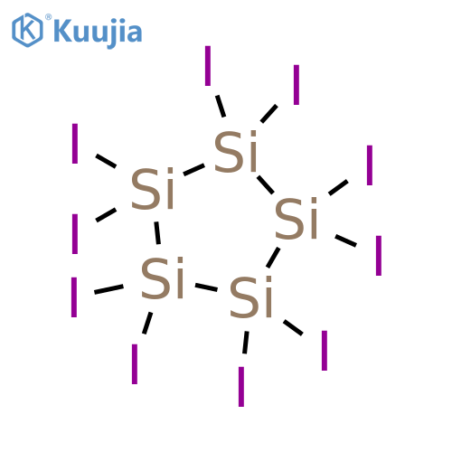 Cyclopentasilane, decaiodo- structure
