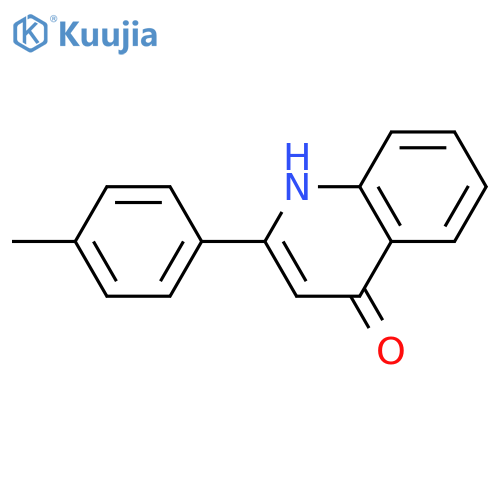 4(1H)-QUINOLINONE, 2-(4-METHYLPHENYL)- structure