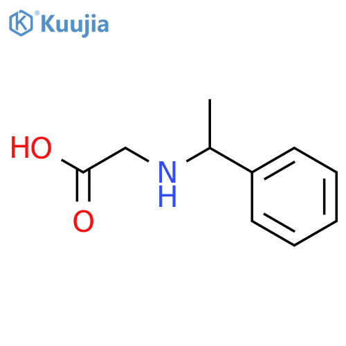 (R)-(1-Phenylethyl)aminoacetic Acid structure