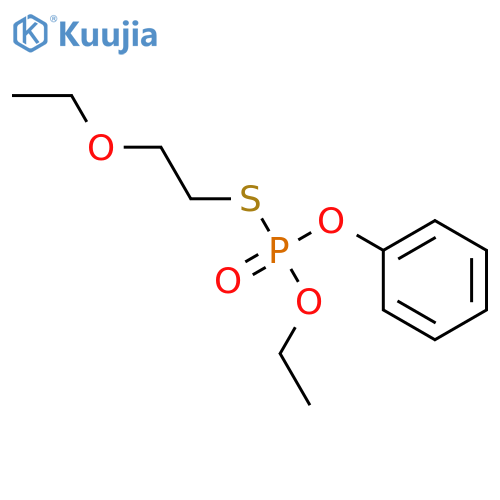 Phosphorothioic acid,S-(2-ethoxyethyl) O-ethyl O-phenyl ester, (R)- (9CI) structure