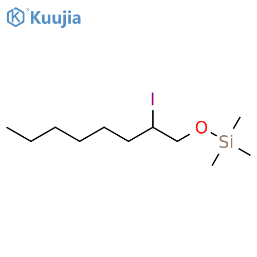 Silane, [(2-iodooctyl)oxy]trimethyl- structure