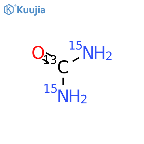 Urea-13C,15N2 structure