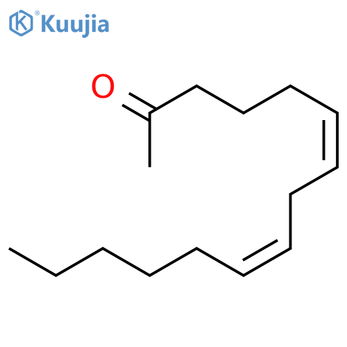 6,9-Pentadecadien-2-one,(Z,Z)- (9CI) structure
