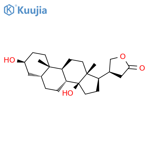 Cardanolide, 3,14-dihydroxy-, (3b,5b,20S)- structure