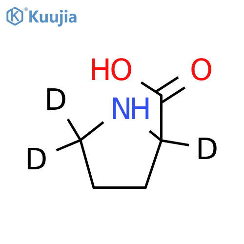 H-DL-Pro-OH-d structure