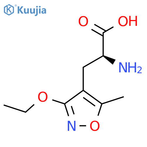 4-Isoxazolepropanoicacid, a-amino-3-ethoxy-5-methyl-, (aS)- structure