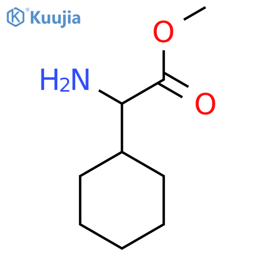 Methyl 2-amino-2-cyclohexylacetate structure