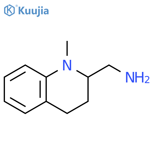 (1-methyl-3,4-dihydro-2H-quinolin-2-yl)methanamine structure
