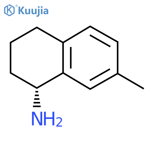 (1R)-7-methyl-1,2,3,4-tetrahydronaphthalen-1-amine structure