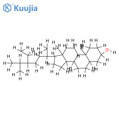 (24xi)-24-ethyl-5alpha-cholest-3beta-ol structure