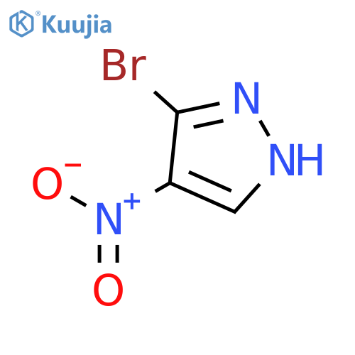 3-Bromo-4-nitro-1H-pyrazole structure