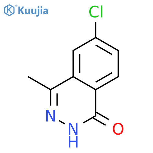 6-chloro-4-methyl-1(2H)-Phthalazinone structure