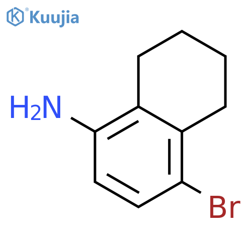 1-Naphthalenamine, 4-bromo-5,6,7,8-tetrahydro- structure