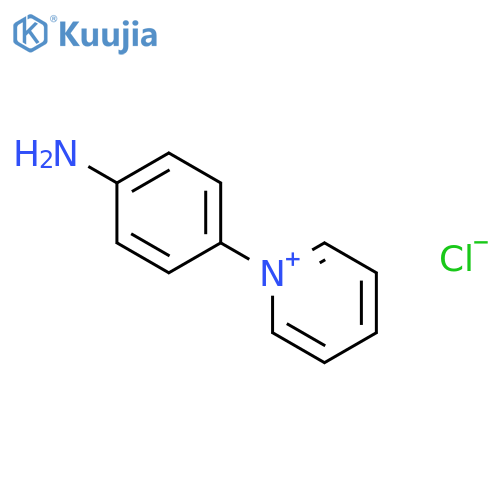 1-(4-Aminophenyl)pyridin-1-ium chloride structure
